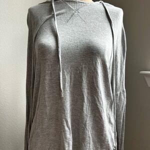 Altar'd State Heather Gray Pullover Drawstring Hoodie